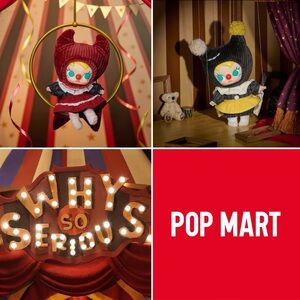 2 x WHY SO SERIOUS Series-Vinyl Plush Pendant - Crimson Dancer & String Puppet